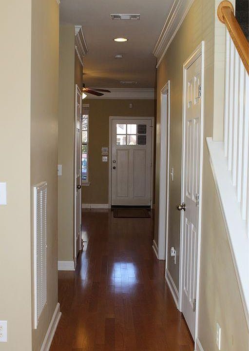 hallway facing front door