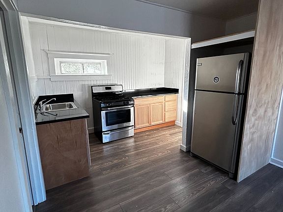 Kitchen With Refrigerator
