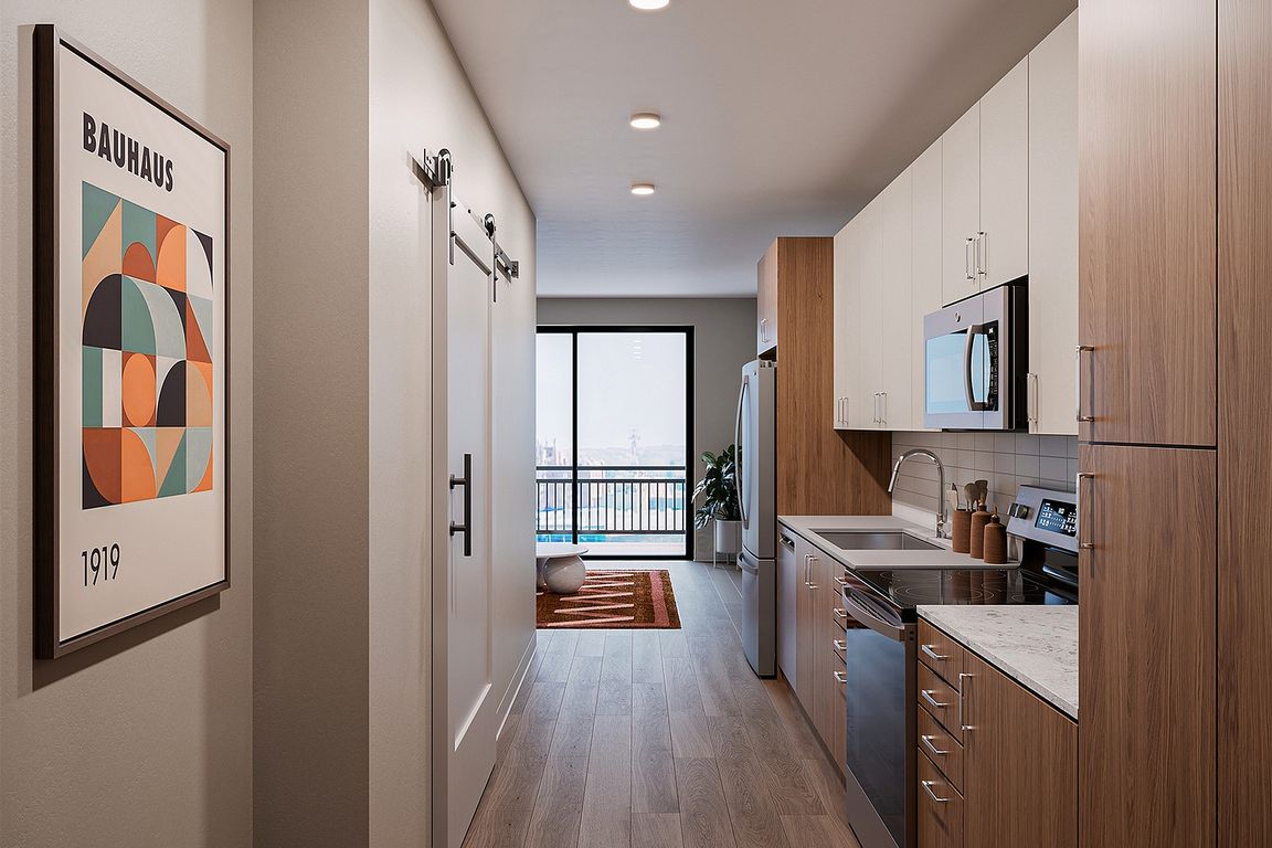 Sirius 1 BR - Entry + Kitchen