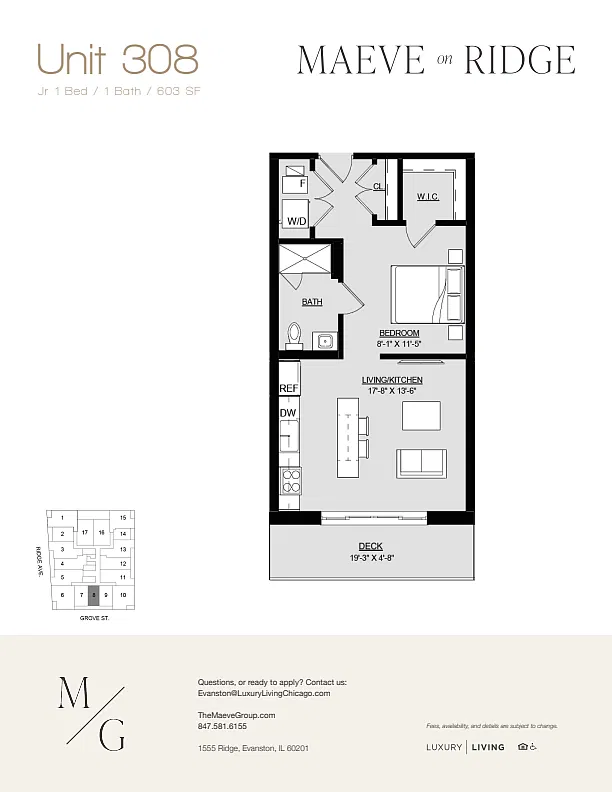 Floor plan 308