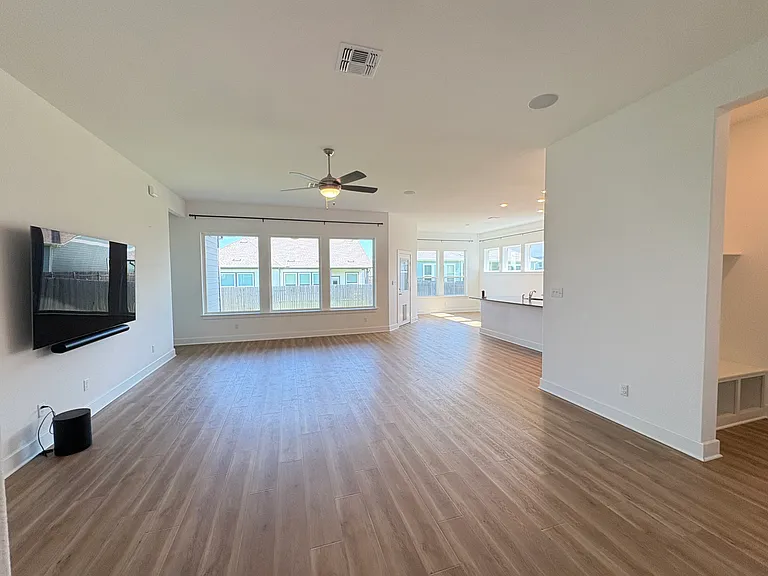 Open concept living room