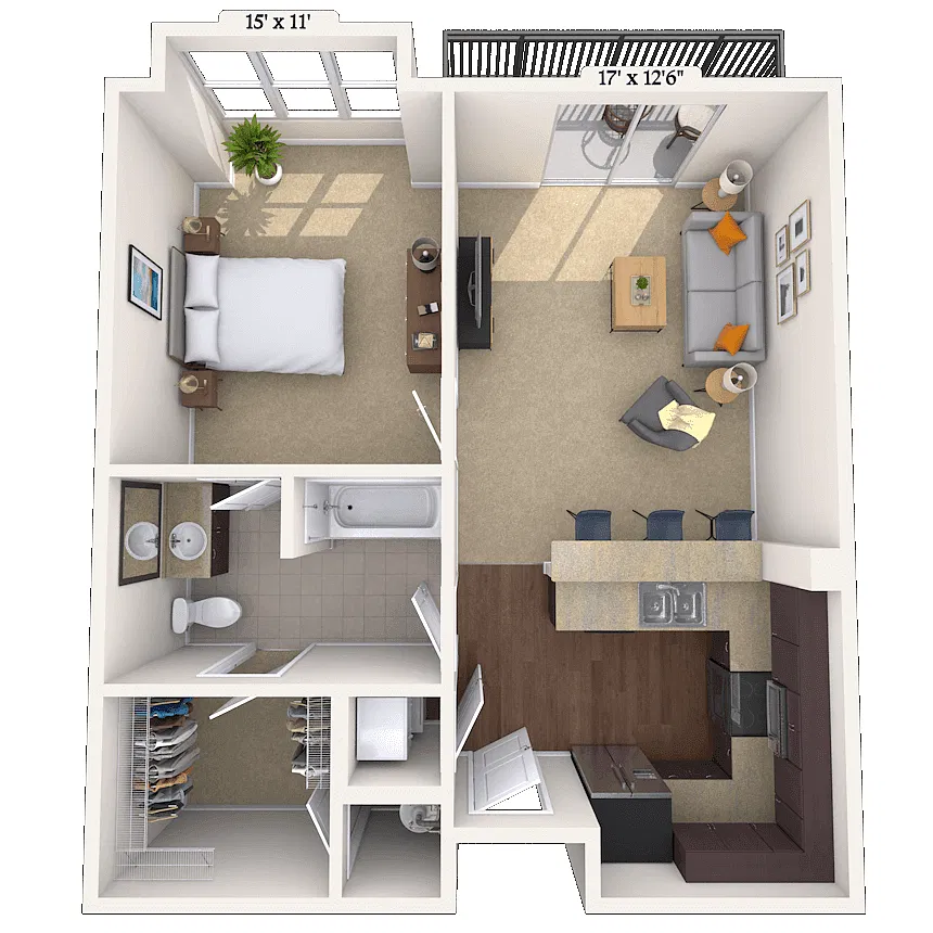 Floor plan Milan II