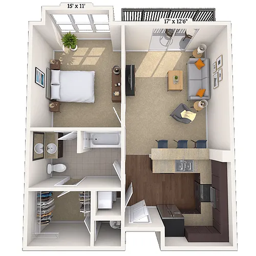 Floor plan Milan II