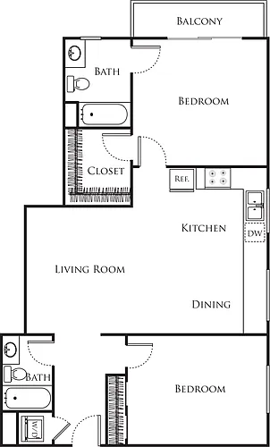 Floor plan FP E- Bauhause