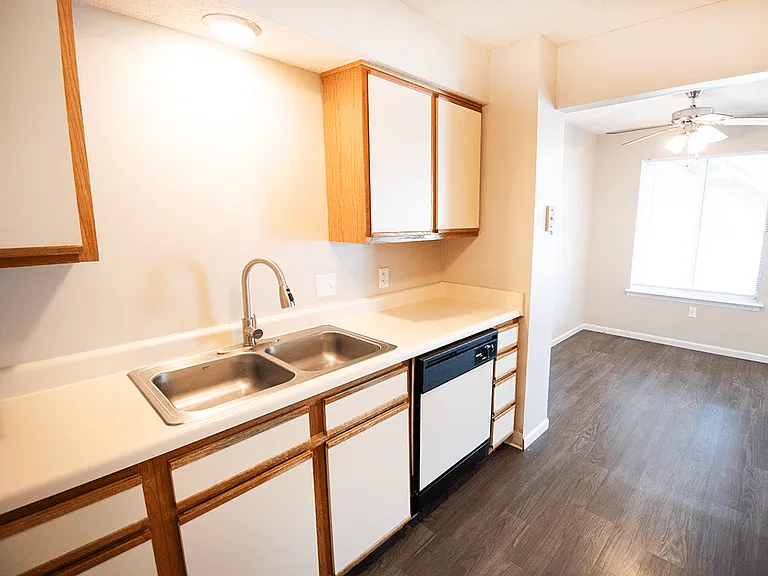 Dishes are a Breeze with a Dishwasher and Double Basin Sink