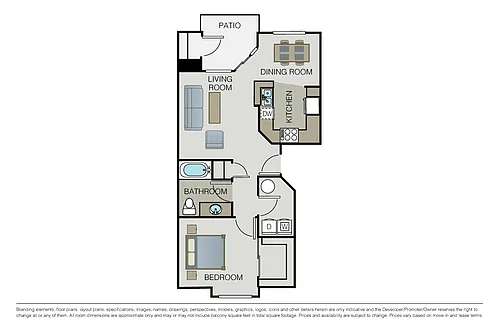 Floor plan Plan 1A