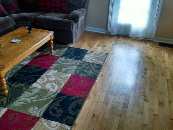 Nice hard wood floors