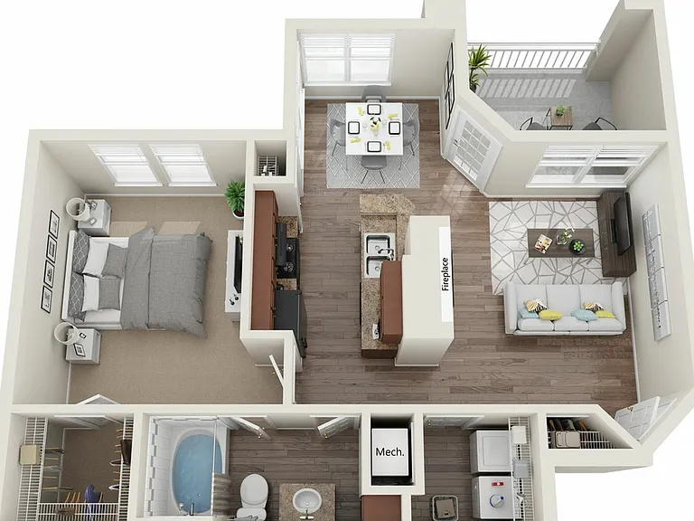 Ashton One Bedroom One Bath Ashton One Bedroom One Bath