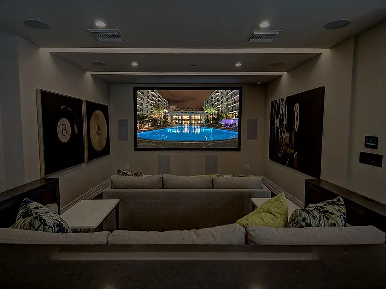 Cinema with Theater Seating