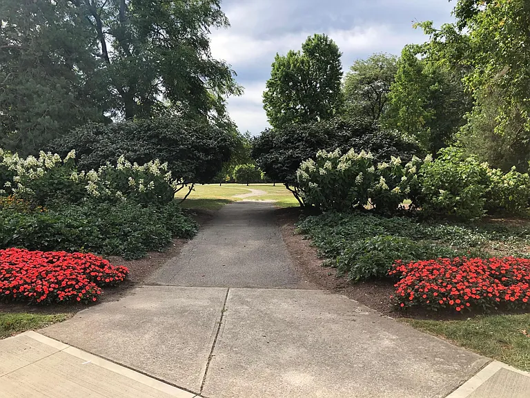 Steps to Franklin Park!