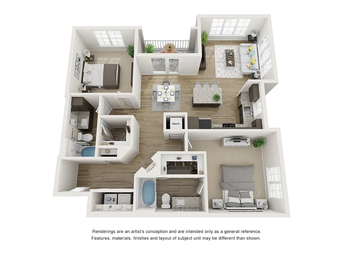 Floor plan B3