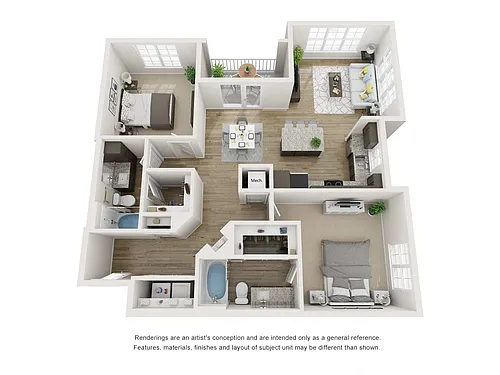 Floor plan B3
