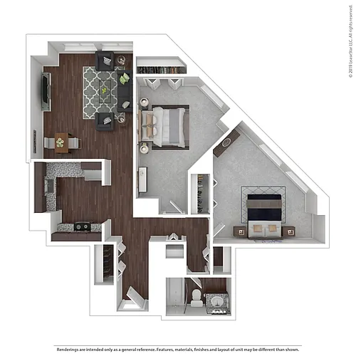 Floor plan 2x1A