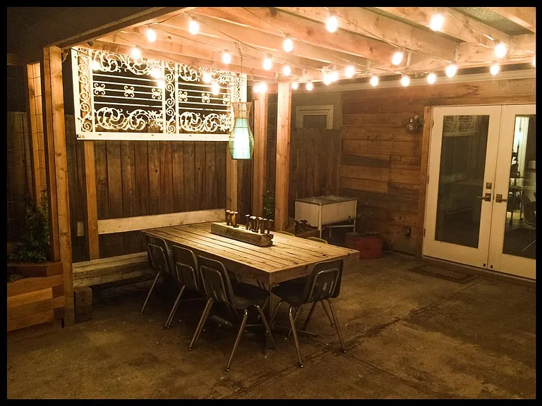 Back with Cedar Pergola
