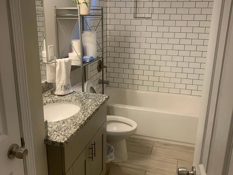 Hall/guest bathroom