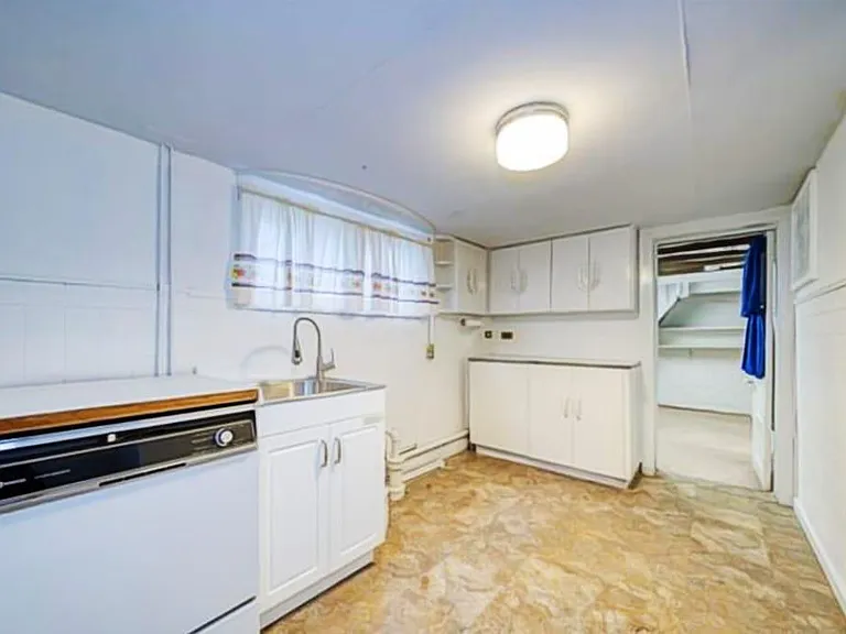 Basement Storage/kitchen area