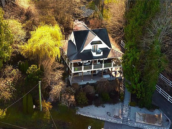 Magnificent home sits on over half an acre of property!