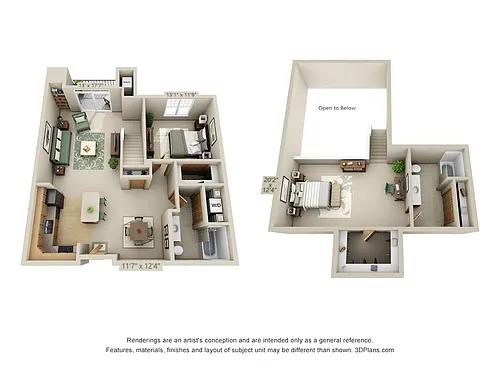 Floor plan Rocky