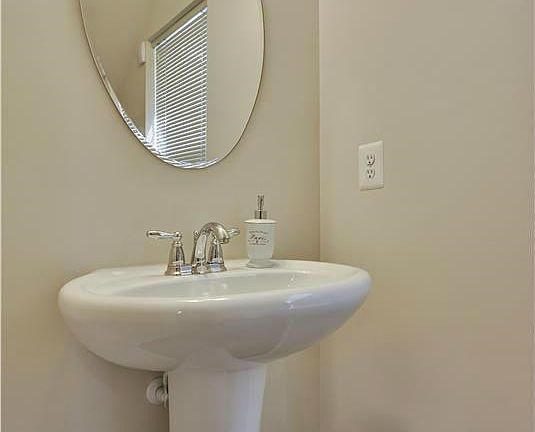 Main level Half Bath