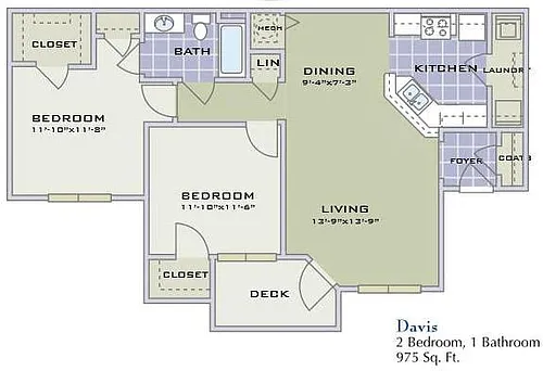 Floor plan Davis