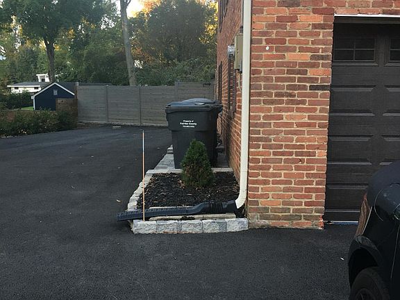 close up of driveway/parking