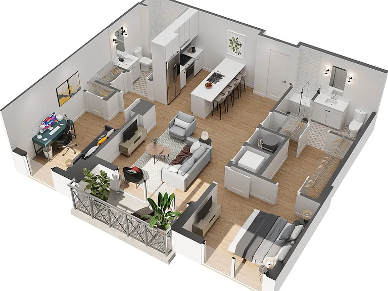 PH4 Floor Plan PH4 Floor Plan