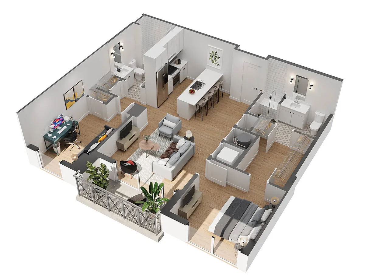 Floor plan PH4