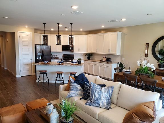 furnished example from model home