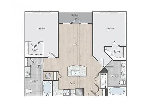 Floor plan C1-HC