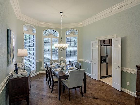 The Formal Dining area is open and bright!