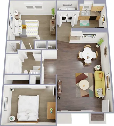 2x1 Floorplan 2x1 Floorplan