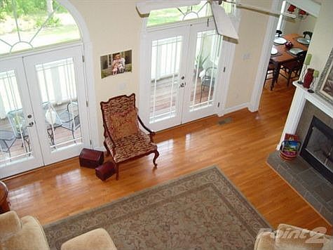 living room view