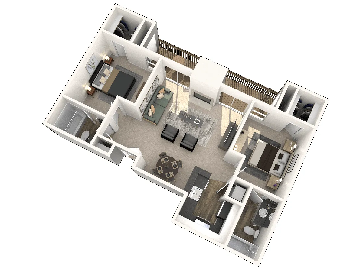 Floor plan 2CR
