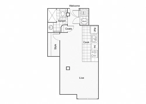 Floor plan Gabanna