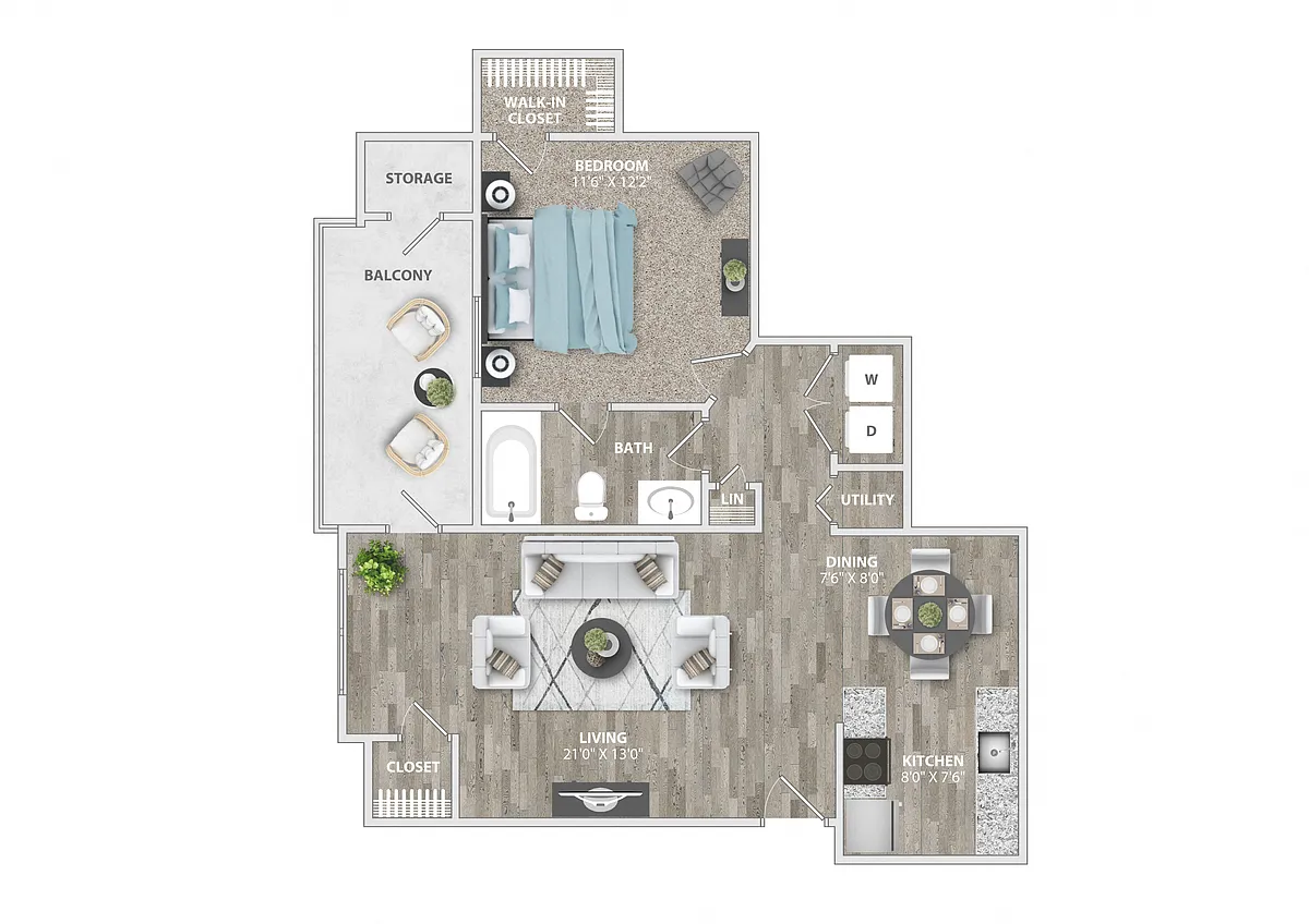 Floor plan A4 Renovated