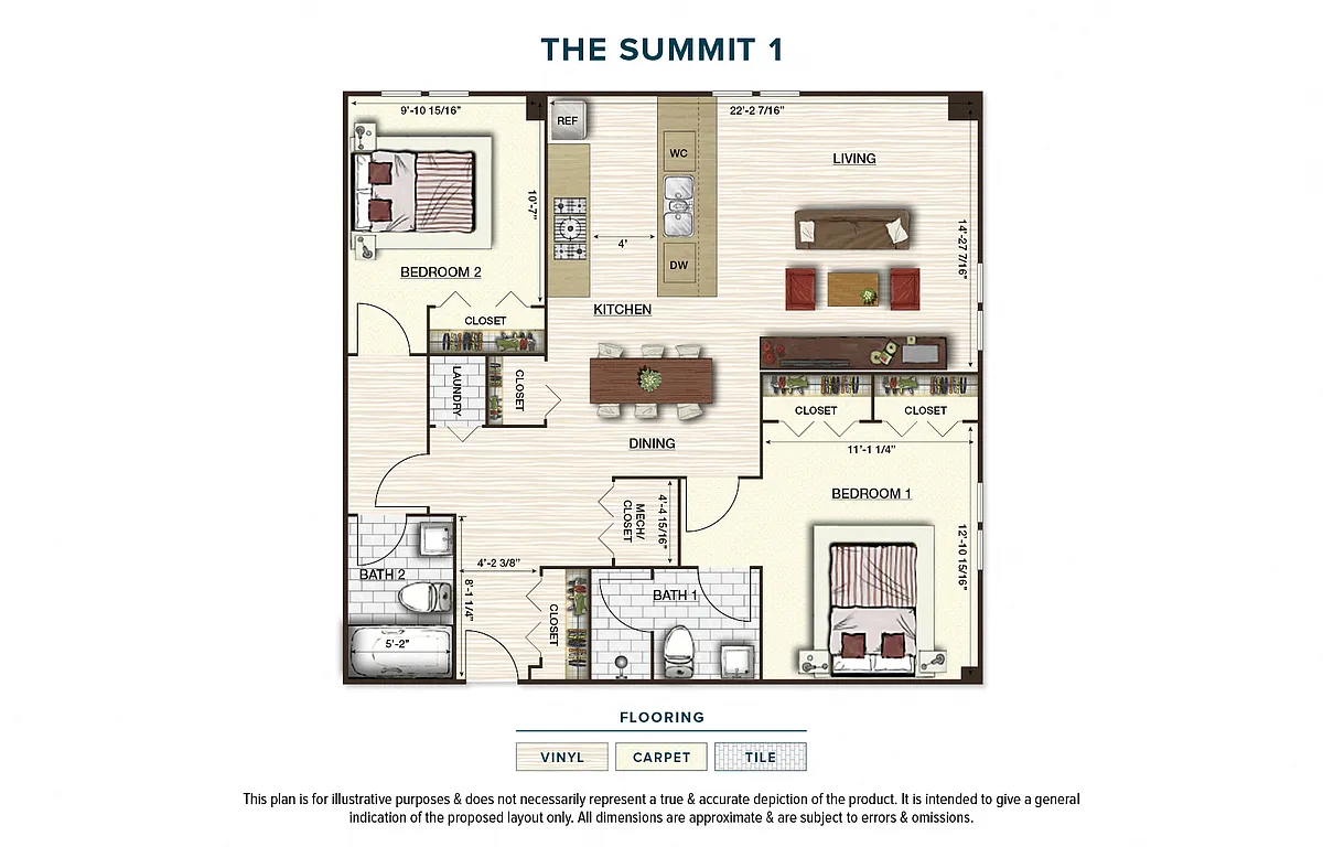 Floor plan The Summit 1