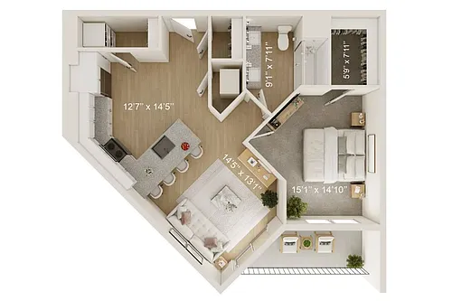 Floor plan Tupelo