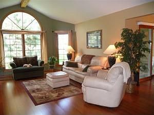 Living Room with Fireplace