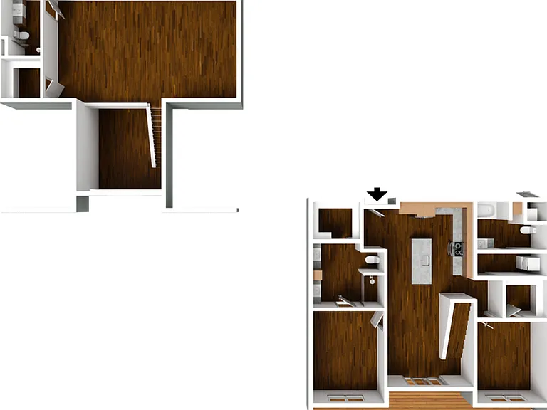 2 Bedroom Loft Premium 2 Bedroom Loft Premium
