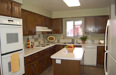 kitchen with newer appliances