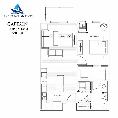Floor plan Captain