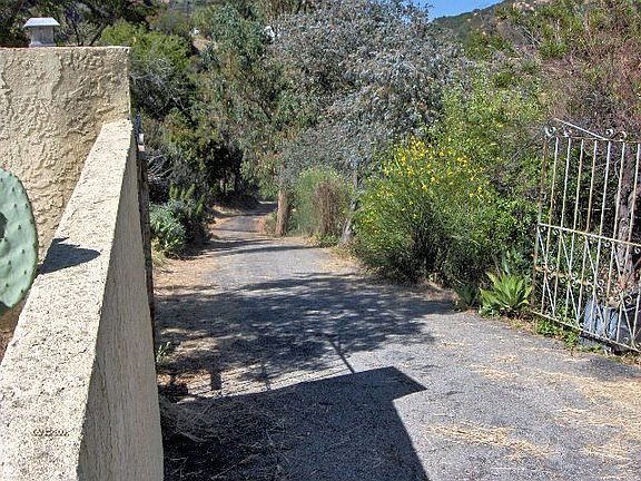 Gated, 300' driveway leads to this estate site