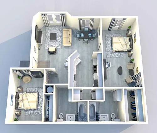 Floor plan The 1070