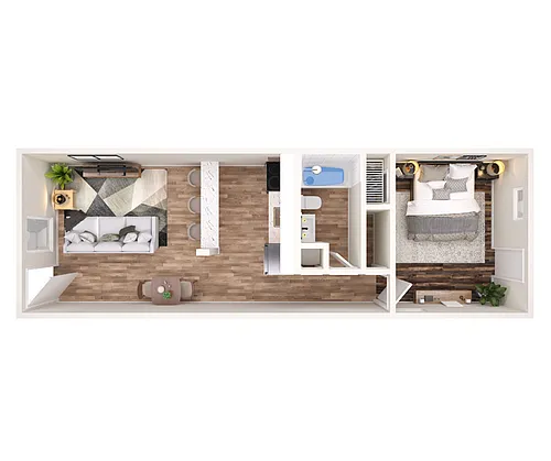 Floor plan A1U