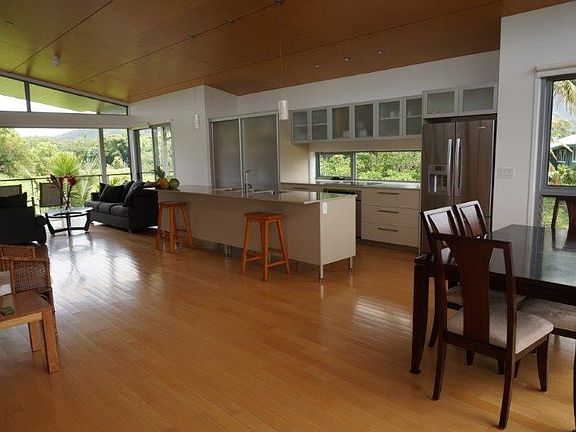 open plan living area