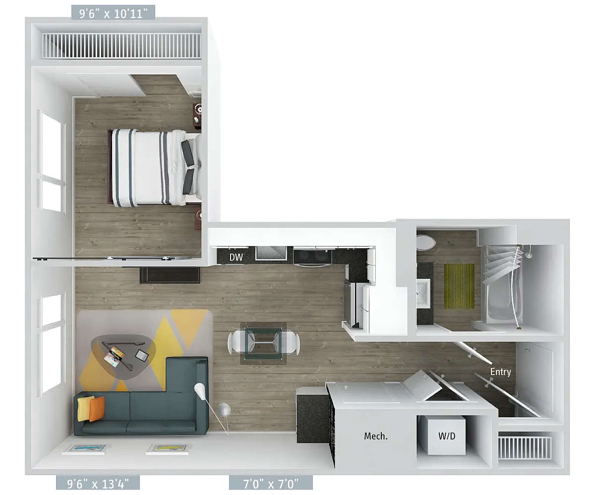 Floor plan A1-535-Urban
