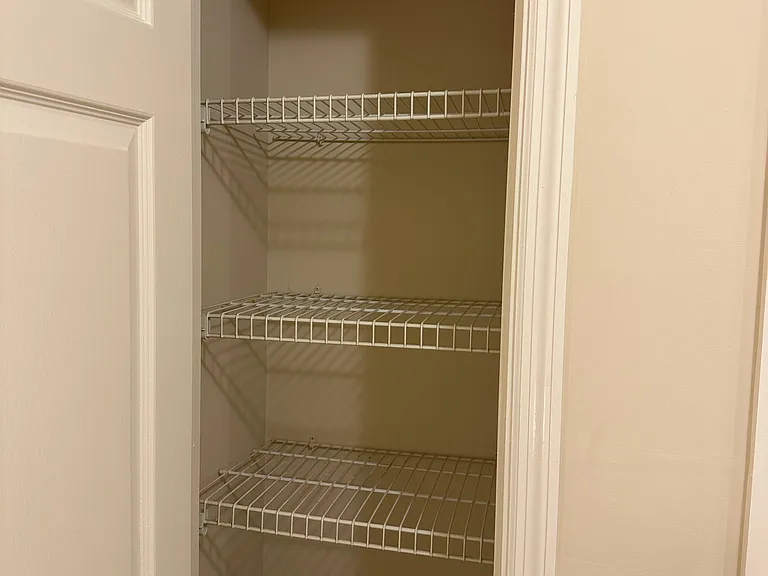 Hallway linen closet