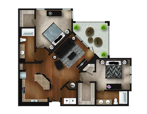 Floor plan B2