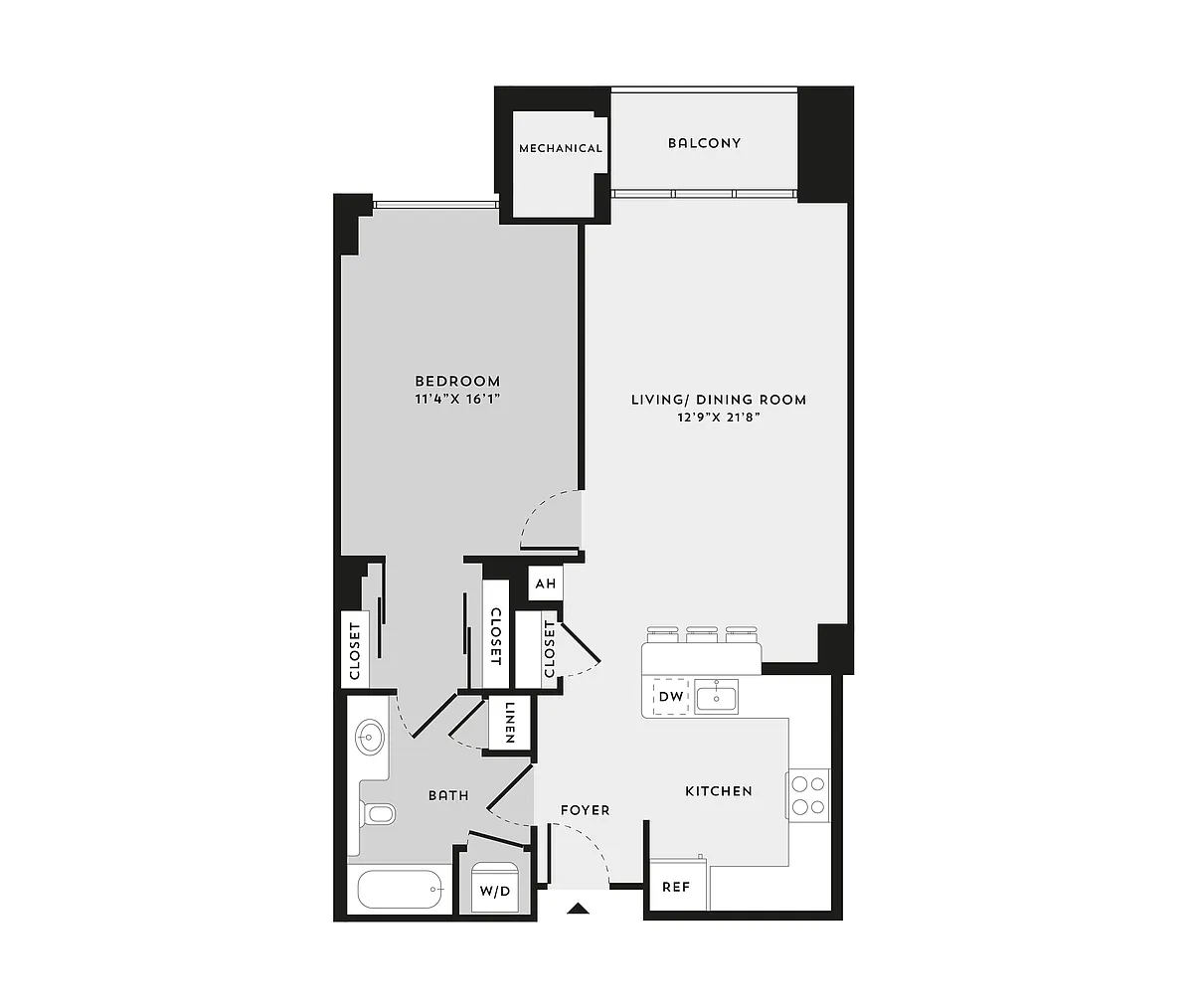 Floor plan 1D