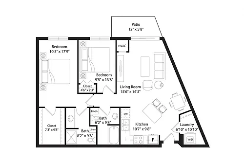 Floor plan B5R